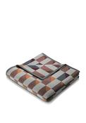 Biederlack Cotton Home Plaid Colton Bricks 140x180cm Throw, Grey image