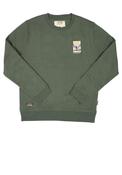 Bleubird Canyon Crew Neck Sweatshirt, Moss Green image