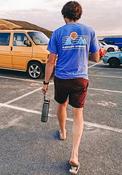 Bleubird Horizon T-Shirt, Ocean Blue image