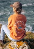 Bleubird Yam Original Crew Neck Sweatshirt, Orange image