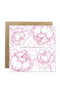 Bold Bunny Lá Breithe Sona Duit Greeting Card image