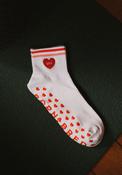 BORN &amp; BRED Womens Grá Pilates &amp; Yoga Socks, White image