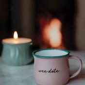 BORN &amp; BRED Kids Mini Wee Dote Mug, Pink