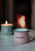 BORN &amp; BRED Kids Mini Wee Dote Mug, Pink image