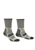Bridgedale Hike Lightweight Cotton Cool Comfort Socks, Charcoal image