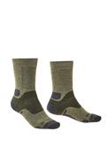 Bridgedale Hike Midweight Boot Socks, Green image