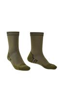 Bridgedale Stormsock Midweight Waterproof Boot Socks, Khaki image