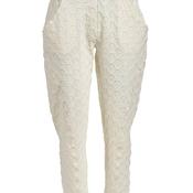 My Soul Bubble Slim Leg Trousers, White image