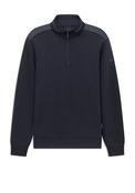 Bugatti Quarter Zip Sweatshirt, Navy image