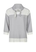 Barbara Lebek Contrast Sweatshirt, Grey