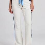 Barbara Lebek Wide Leg Joggers, Cream Multi
