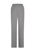 Barbara Lebek High Waisted Zip Pocket Trousers, Grey image