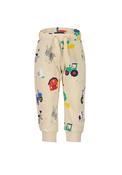 Blue Seven Baby Boy Farm Print Joggers, Beige image