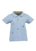 Blue Seven Baby Boy Short Sleeve Polo, Blue image