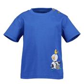 Blue Seven Baby Boy Animal Print Short Sleeve Tee, Blue