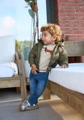 Blue Seven Baby Boy Elasticated Waist Denim Jean, Blue image