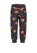 Blue Seven Baby Boy Bear Print Jogger, Grey Multi image