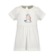 Blue Seven Baby Girl Solar Print Tunic, White image