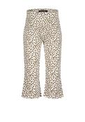 Blue Seven Baby Girl Animal Print Flare Legging, Beige image
