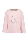 Blue Seven Baby Girl Unicorn Long Sleeve Top, Pink image