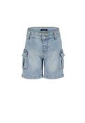 Blue Seven Mini Boy Denim Cargo Short, Blue image