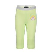 Blue Seven Mini Girl Rainbow Capri Legging, Green