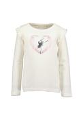 Blue Seven Mini Girl Ballerina Long Sleeve Top, Off White image