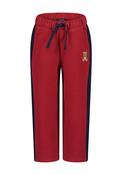 Blue Seven Mini Girl Side Stripe Jogger, Red