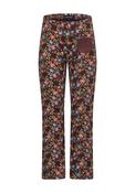 Blue Seven Mini Girl Floral Pocket Legging, Wine image