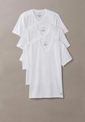 Calvin Klein Cotton Stretch Blend 3 Pack V-Neck T-Shirts, White image