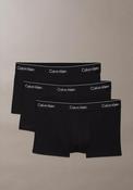 Calvin Klein Icon Cotton Stretch 3 Pack Low Rise Trunks, Black image