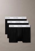 Calvin Klein Icon Cotton Stretch Relaxed Fit 3 Pack Trunks, Black image
