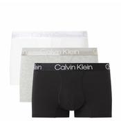 Calvin Klein Modern Structure 3 Pack Short Trunks, Black Multi