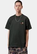 Carhartt WIP American Script T-Shirt, Raven Green image