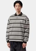 Carhartt WIP Devitt Stripe Rugby Shirt, Grey image