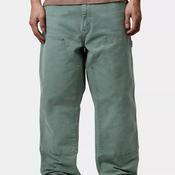 Carhartt WIP Double Knee Work Trousers, Silver Pine Green image