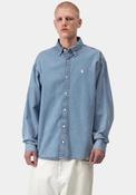 Carhartt WIP Lucas Shirt, Bleached Blue image