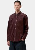 Carhartt WIP Madison Cord Overshirt, Wine image