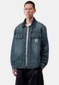 Carhartt WIP Oakland Denim Overshirt, Worn Wash Blue image