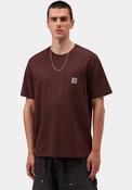 Carhartt WIP Pocket Crew Neck T-Shirt, Wine image