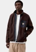 Carhartt WIP Prentis Full Zip Fleece, Dark Brown image