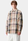 Carhartt WIP Tamblyn Check Overshirt, Beige Multi image