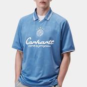 Carhartt WIP Terrace Football Shirt, Curacao Blue