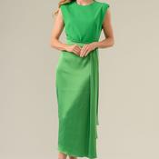 Caroline Kilkenny Grace Belted Pencil Dress, Green image