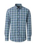 Casa Moda Check Long Sleeve Shirt, Blue Multi image