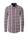 Casa Moda Check Shirt, Blue &amp; Red Multi image