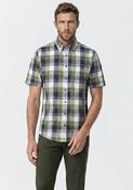 Casa Moda Check Shirt, Green Multi image