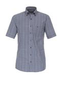 Casa Moda Check Short Sleeve Shirt, Garnet image