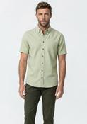 Casa Moda Linen Blend Shirt, Green image