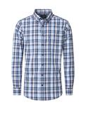 Casa Moda Plaid Shirt, Blue Multi image